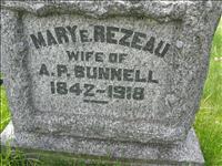 Bunnell, Mary E. Rezeau